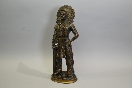 Bronze Indian Statue