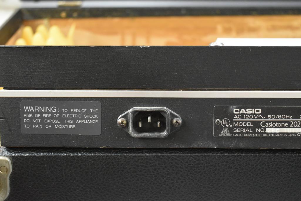 Casio Casiotone 202 Electric Analog Keyboard / | Proxibid
