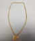 14kt Gold Necklace With Pendant