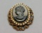 Vintage Cameo Broach Pin