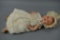 Antique A. Horsman 14in Tall Bisque Doll