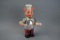 Vintage Wind-Up Tin Toy Clockwork Cooking Pig