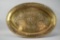 Large Brass Serving Plater