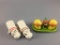 2 Vintage Salt And Pepper Shaker Sets