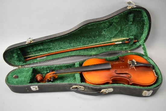 Violin With Carrying Case