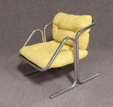 Mid Century Chrome Chair