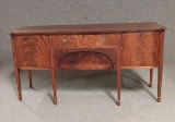 Antique English Regency Mahogany Sideboard