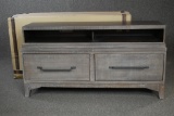 NEW Oak Furniture West Rustic TV Console