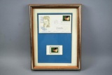 Honoring George Gershwin Framed First Day Issue Stamp Set