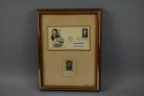 John Steinbeck Framed First Day Issue Stamp Set