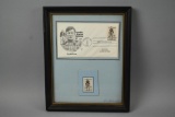 Jim Thorpe Framed First Day Issue Stamp Set