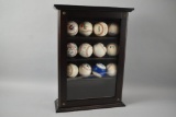 Autographed Baseball Collection