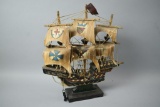 Santa Maria Wooden Ship Model
