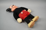 Vintage Disney Mickey Mouse Plush Toy