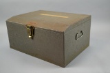 Vintage Steel File Box