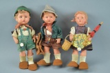 3 Goebel German Dolls