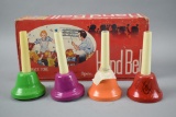 4pc Vintage Hand Bell Set