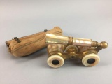 Vintage Brass Opera Binoculars