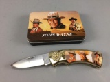 John Wayne Pocket Knife