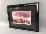 Framed Tornado Photograph