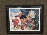 Limited Edition Tiger Woods Lithograph