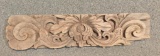 Large Hand Carved Wooden Wall Hanging