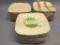 3 Packs Of Green Atmos Dinnerware