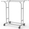 Simple Houseware Commercial Double Rod Garment Rack