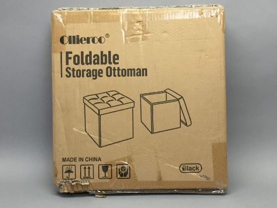 Ollieroo Foldable Storage Ottoman