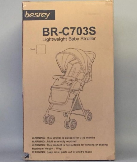 Besrey Lightweight Baby Stroller