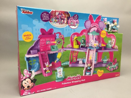 Disney Junior Minnie Fabulous Shopping Mall Toy Set
