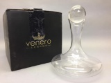 Venero Wine Aerator Crystal Decanter Set