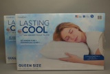 2 Novaform Lasting Cool Gel Memory Foam Pillows