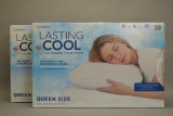 2 Novaform Lasting Cool Gel Memory Foam Pillows