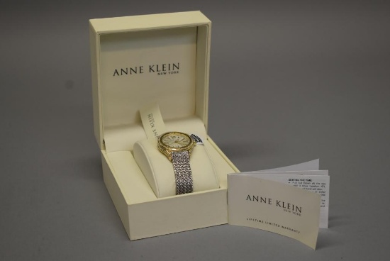 Anne Klein New York Women's Swarovski Crystal Watch