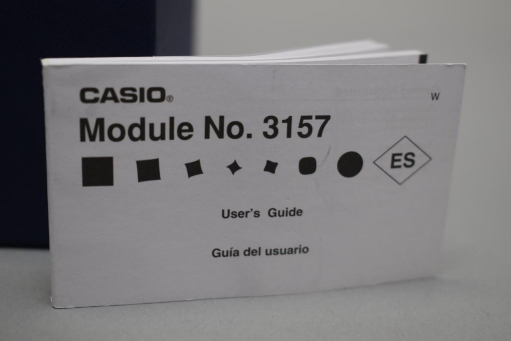 casio module no 3157