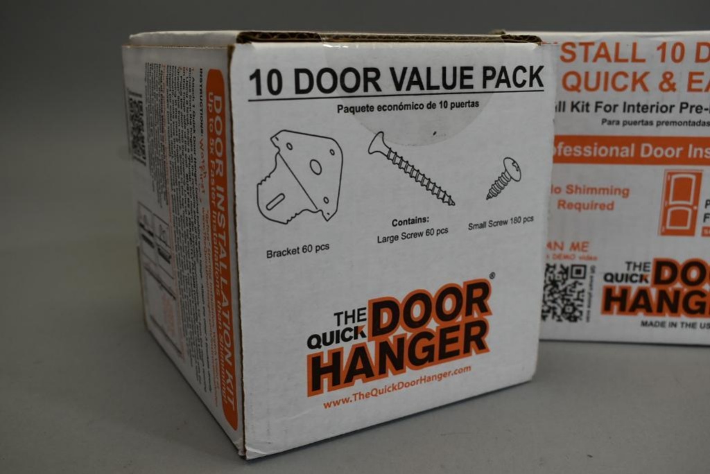Lot 2 New Express Products Quick Door Hanger 10 Door Value Pack