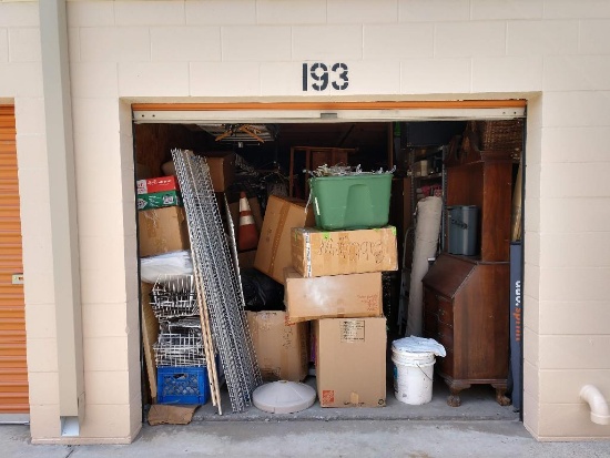 The Entire Contents Of A 10ft X 25ft Storage Unit