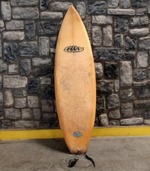 Custom Agua Surf Board