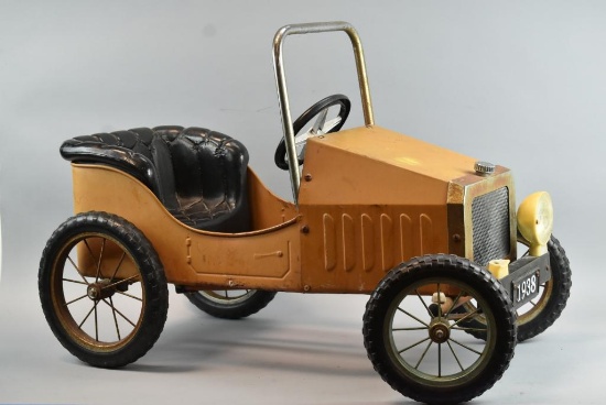 Vintage Tin Pedal Car