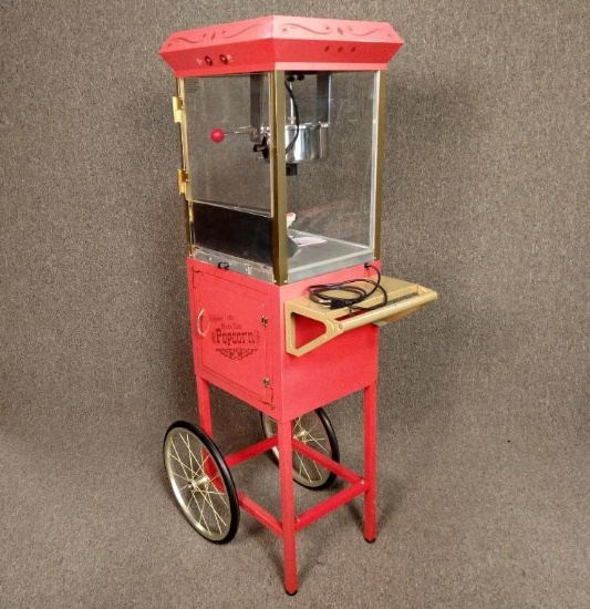 Nostalgic Popcorn Cart