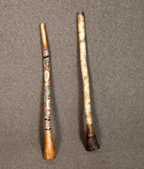 2 Australian Didgeridoos
