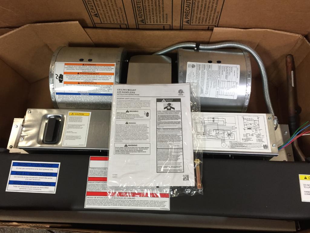 New Goodman 1 5 Ton 13 Seer Ceiling Mount Fur Down Air Handler