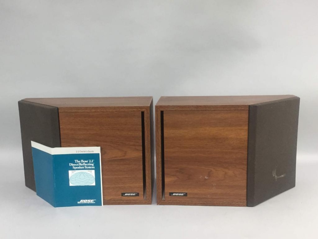 2 Bose 2 2 Direct Reflecting Bookshelf Speakers Computers