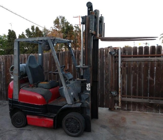 Toyota 5,500 Pound Capacity Propane Forklift