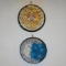 2 Decorative Ceramic Outdoor Wall Hangings