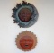 2 Decorative Ceramic Outdoor Wall Hangings