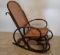 Vintage Bent Wood Rocking Chair