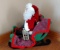 Decorative Santa Claus Doll In Sleigh