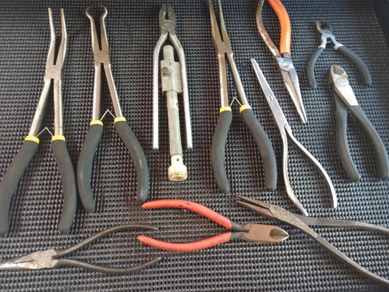 LOT Of Assorted Pliers